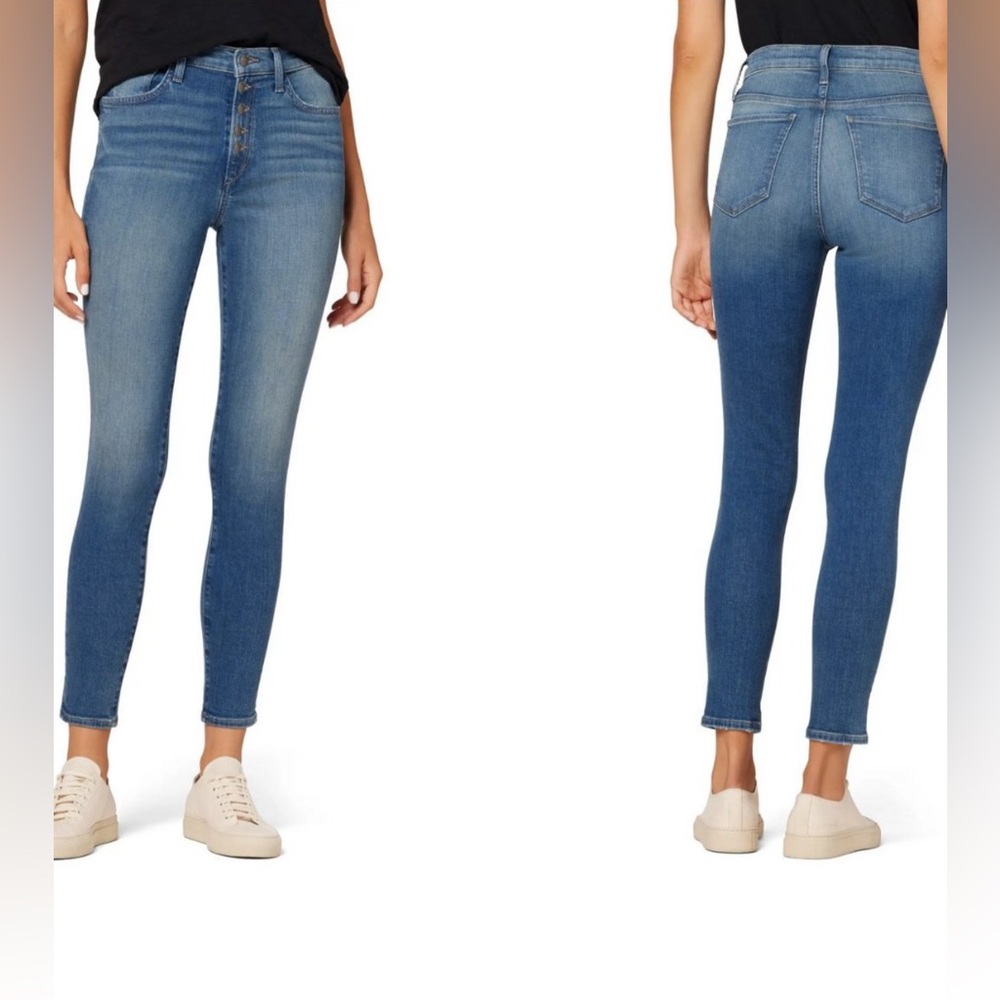 Joe’s High-Rise Skinny Ankle Button Fly Jeans Sz 29
